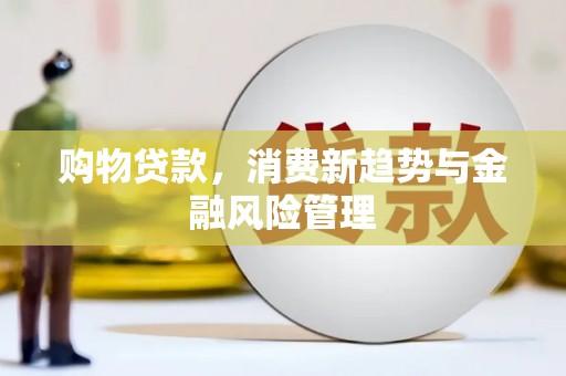 江干购物贷款，消费新趋势与金融风险管理