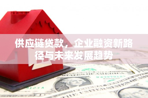 江干供应链贷款，企业融资新路径与未来发展趋势