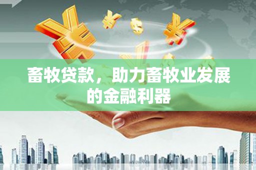 江干畜牧贷款，助力畜牧业发展的金融利器