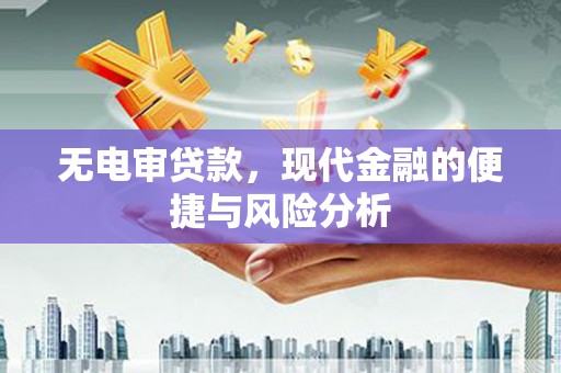 江干无电审贷款，现代金融的便捷与风险分析