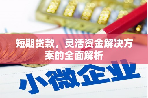江干短期贷款，灵活资金解决方案的全面解析