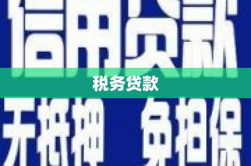 江干税务贷款