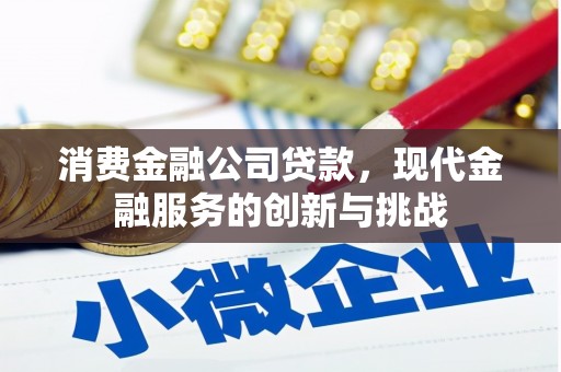 江干消费金融公司贷款，现代金融服务的创新与挑战