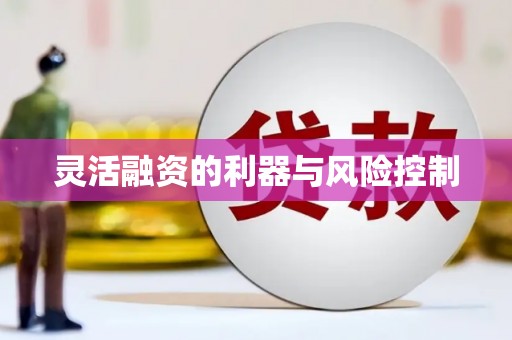 江干灵活融资的利器与风险控制