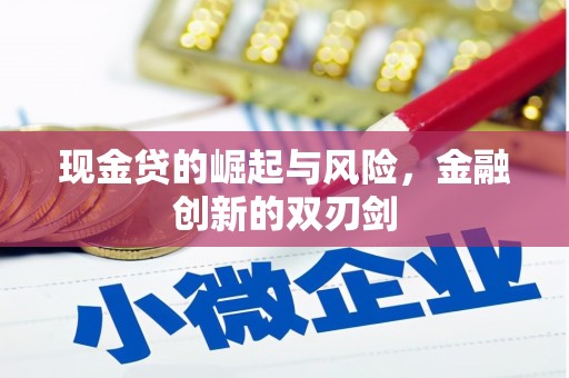 江干现金贷的崛起与风险，金融创新的双刃剑