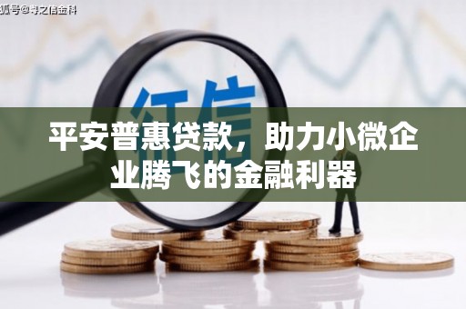 江干平安普惠贷款，助力小微企业腾飞的金融利器