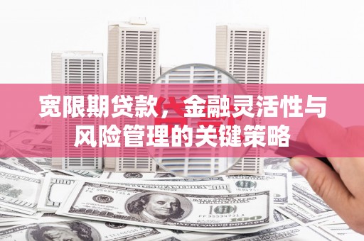 江干宽限期贷款，金融灵活性与风险管理的关键策略