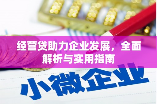 江干经营贷助力企业发展，全面解析与实用指南