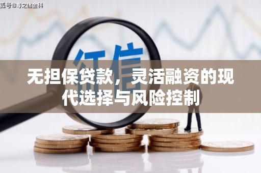 江干无担保贷款，灵活融资的现代选择与风险控制