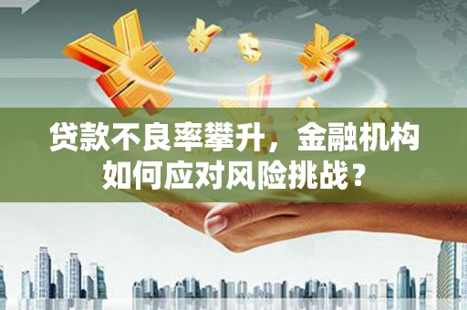 江干贷款不良率攀升，金融机构如何应对风险挑战？