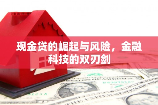 江干现金贷的崛起与风险，金融科技的双刃剑