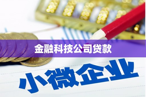 江干金融科技公司贷款