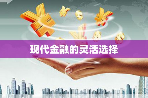 江干现代金融的灵活选择